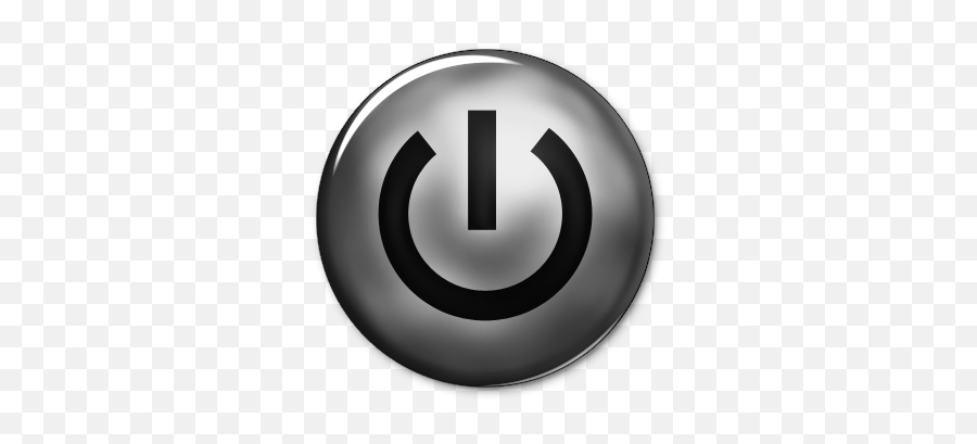 Dark Power Button Icon - Dollar Sign Button Png,Power Png