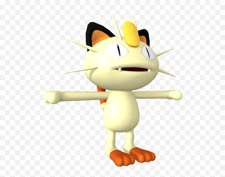 Mobile - Meowth Model Resource Png,Meowth Png