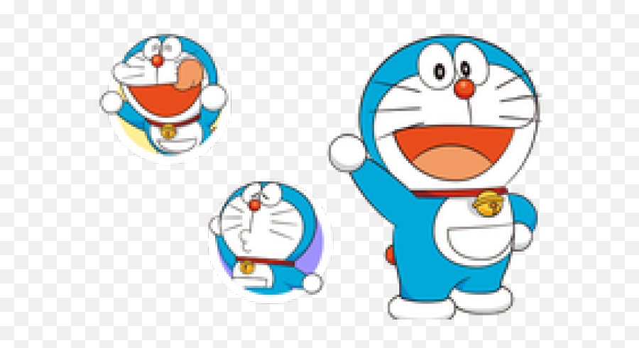 Doraemon Clipart Collage - Doraemon Sticker Png,Doraemon Logo