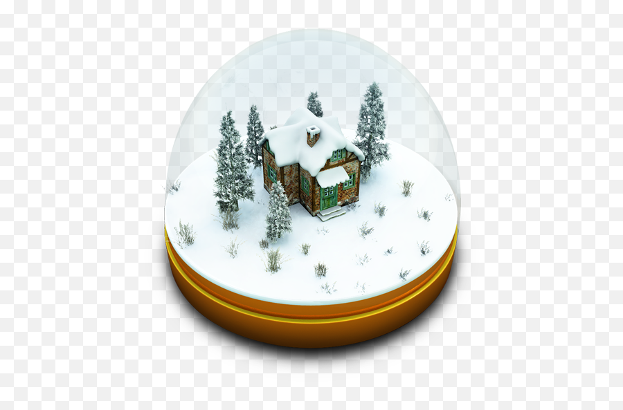 Xmas Snow Globe Icon - Christmas Snow Globe Png,Christmas Snow Png