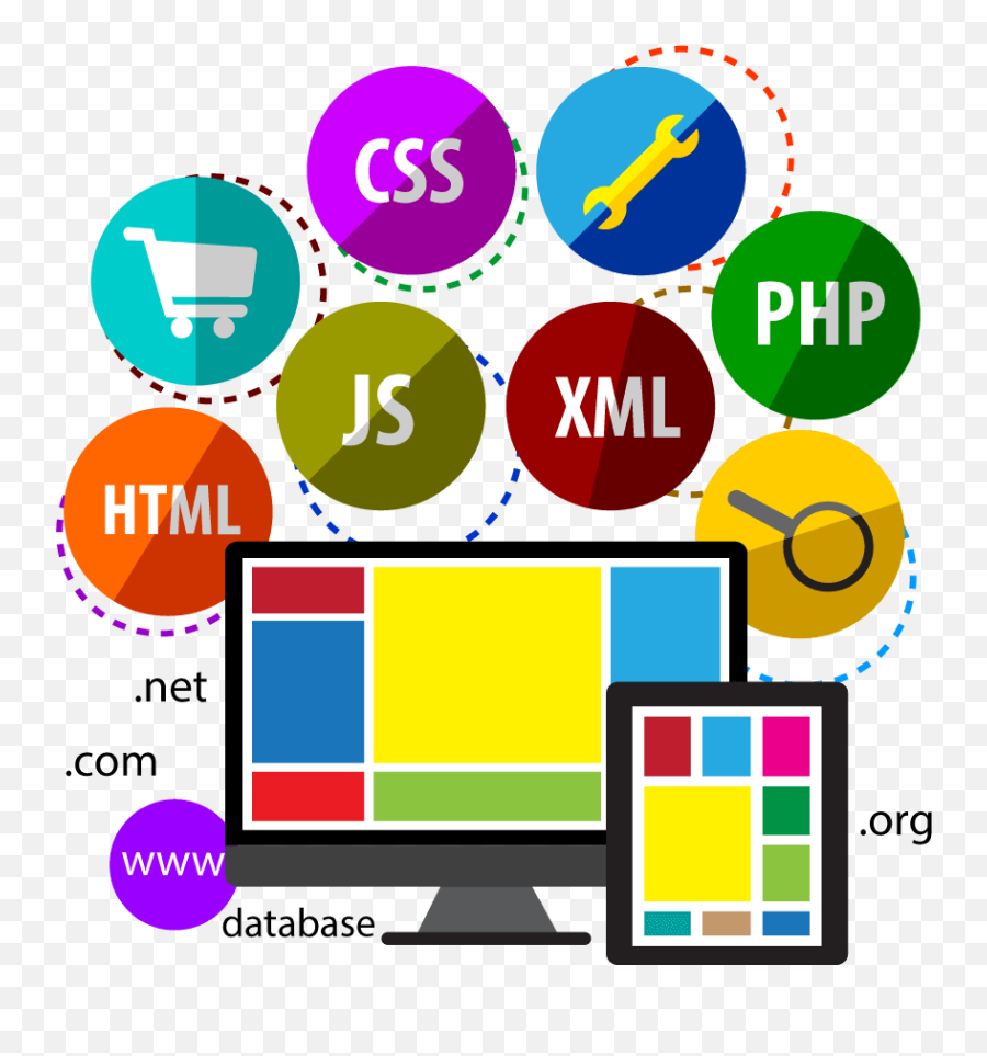 Transparent Web Development - Php Html Css Javascript Png,Web Development Png