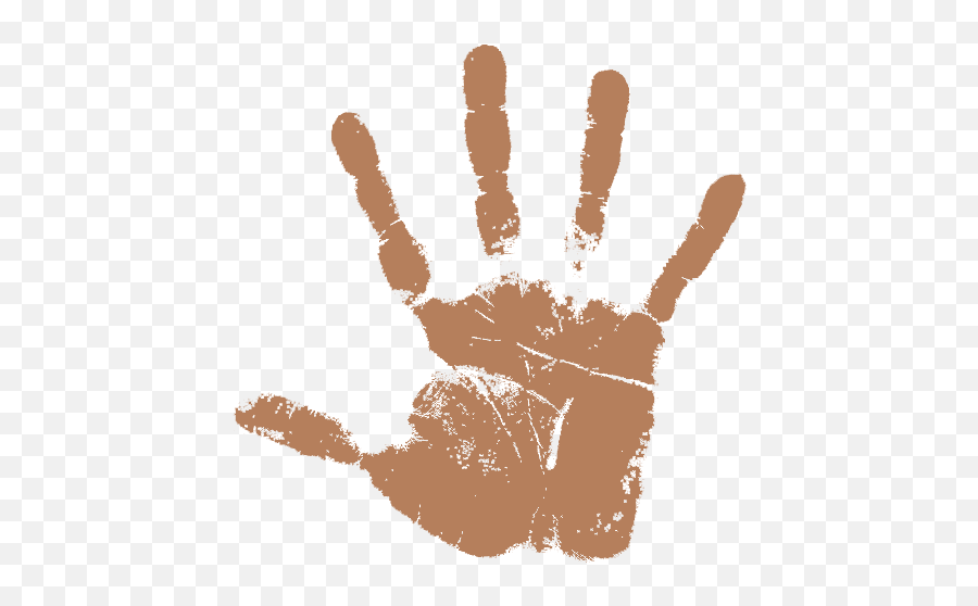What Is Hand Analysis - Hand Print Color Brown Png,Handprint Png