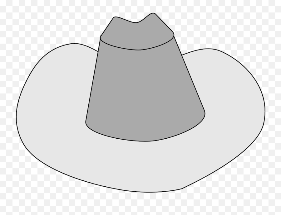 Cowboy Hat Clip Art Hd Png Download - Gray Cowboy Hat Clip Art,Sombrero Hat Png