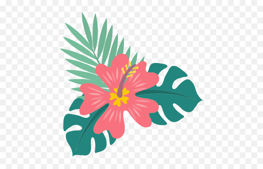 Hibiscus Flower Free Icon Of Summer Icons - Hibiscus Icon Png,Hibiscus Flower Png