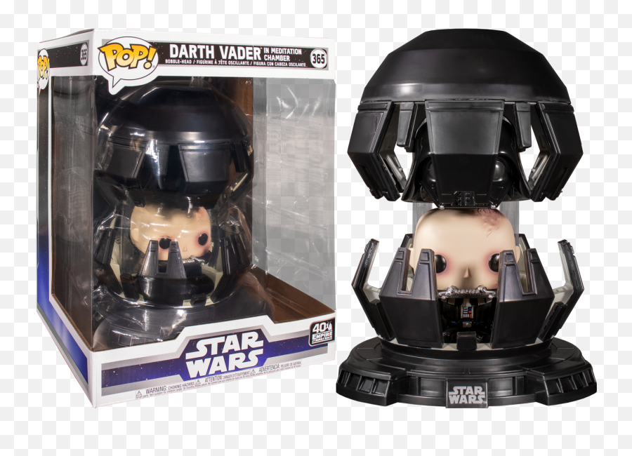 Pop Star Wars The Empire Strikes Back Vinyl Figure - Darth Vader In Meditation Darth Vader In Meditation Chamber Funko Pop Png,Darth Vader Helmet Png