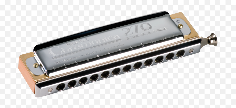 Hohner Chromatic Harmonica Super Chromonica 270 Deluxe - Hohner 270 Super Chromonica Png,Harmonica Png