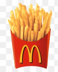 Transparent French Fries Hd - Mcdonalds French Fries Png,French Fries Transparent