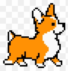 Corgi Run Pixel Art Maker - Corgi Cross Stitch Pattern Free Png,Dog Running Png