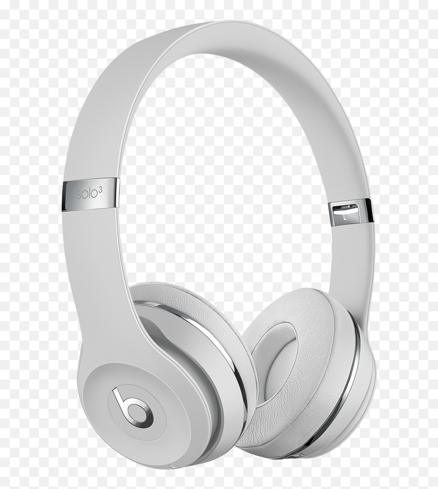 Beats Wireless - Beats Solo 3 Silver Png,Beats Headphones Png