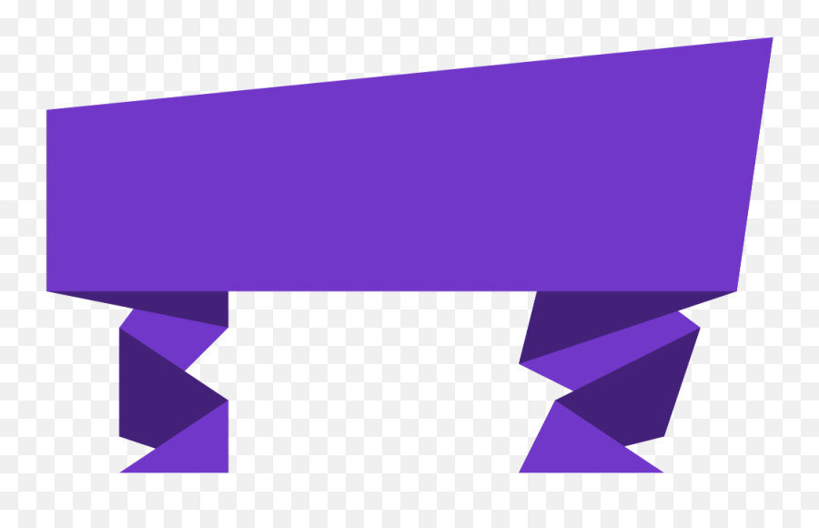 Purple Banner Download Png Image - Simple Banner Design Png,Purple Banner Png