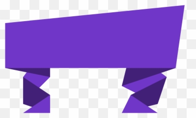 Purple Banner Download Png Image - Simple Design