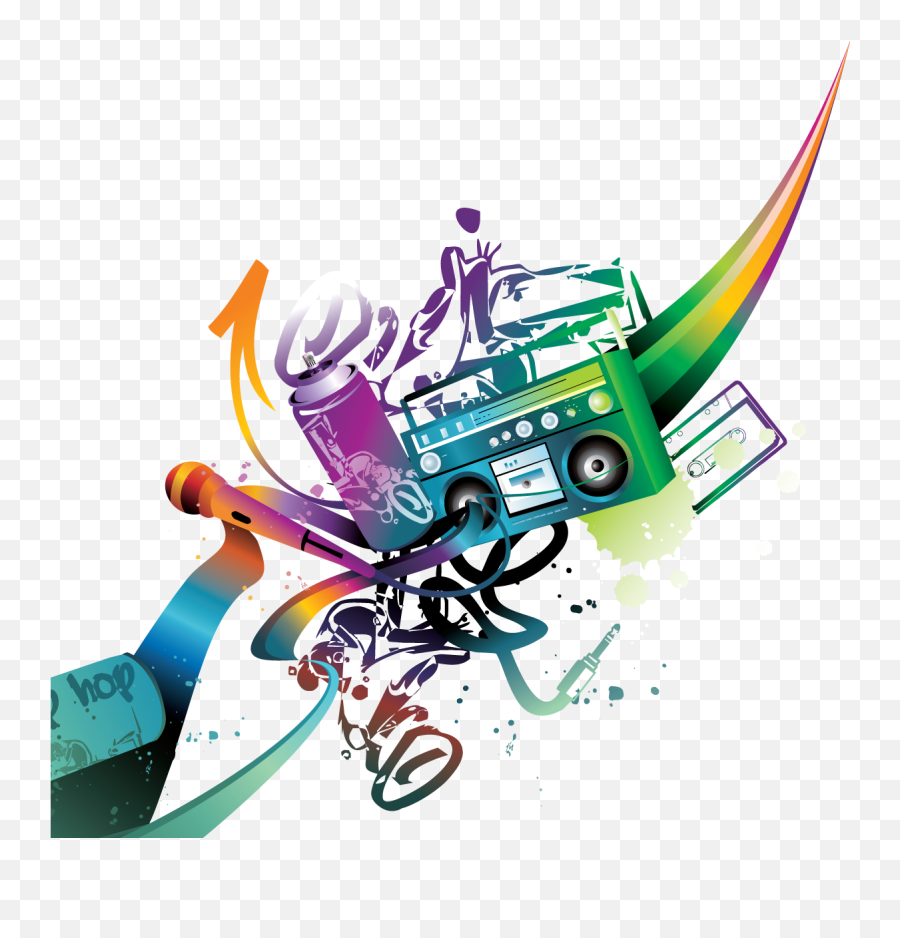 Download Share It - Hip Hop Abstract Png,Hip Hop Png