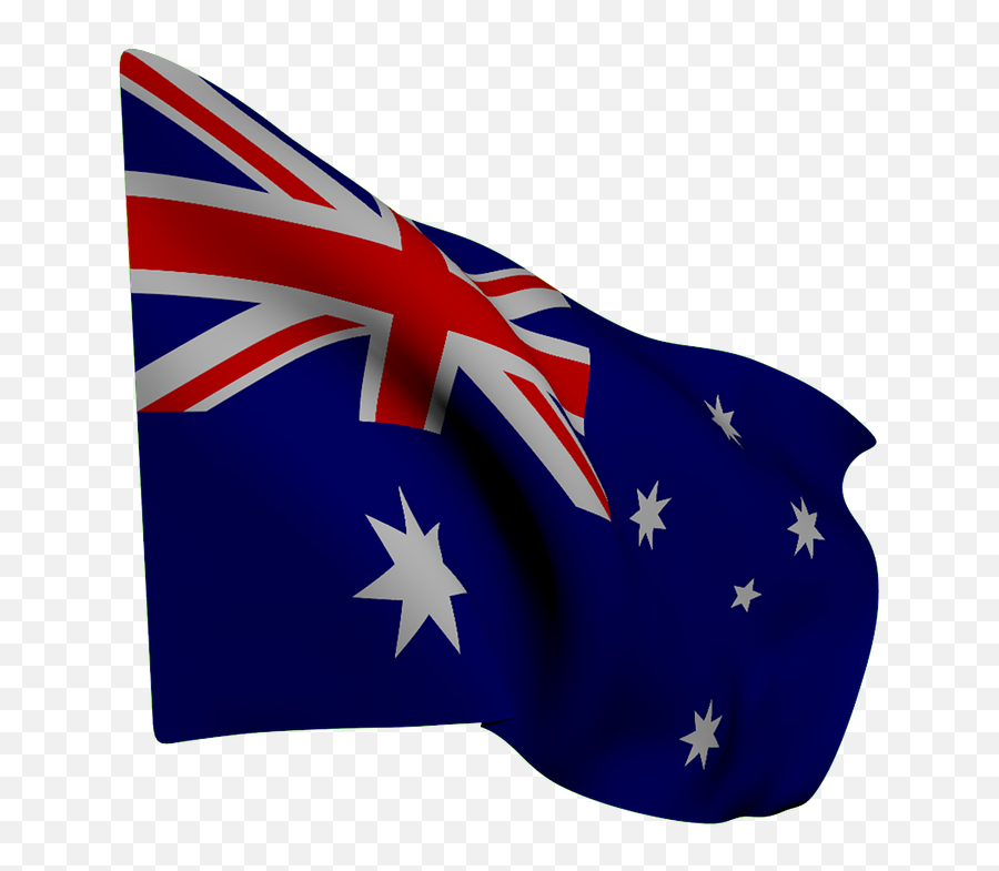 Flag Australia Blue Star - Transparent Australia Day Png,Australia Flag Png