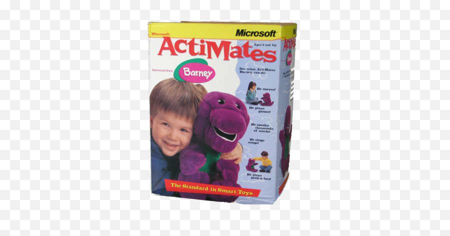 Actimates - Microsoft Actimates Interactive Barney Png,Barney Png