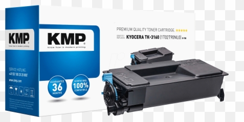 Toner - Kyocera black TK3160 rebuilt Hp 44a Cartridge png