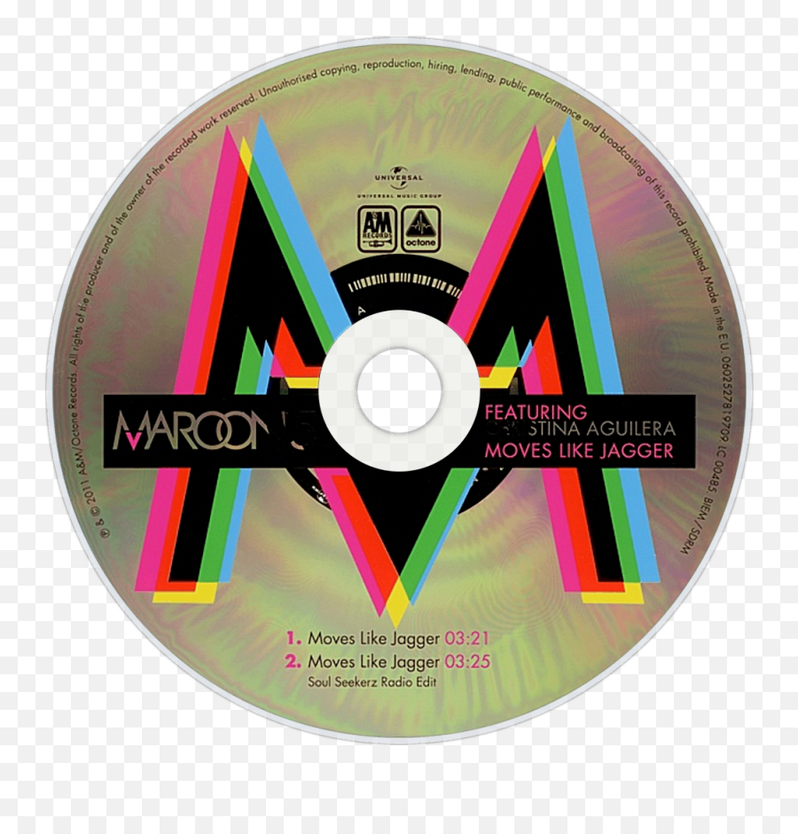 Sugar Maroon 5 Cd Transparent Png - Maroon 5 Friday The 13th,Maroon 5 Logo