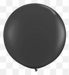 17 Inch Round Crystal Latex Black Balloons - 72 Per Bag Remo Powermax Black Suede Png,Black Balloons Png