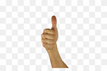 Thumbs Up Hand - Png