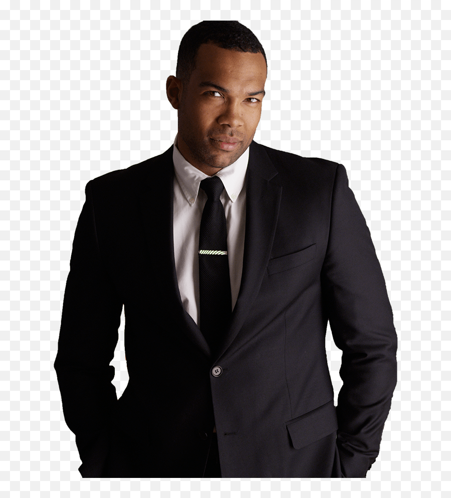 Download Hd Black Man In Suit Png - Black Man In Suit Png,Black Suit Png