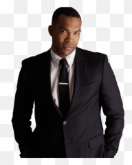 Download Hd Black Man In Suit Png