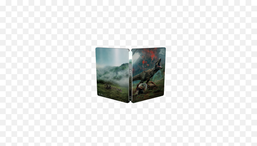 Jurassic World Fallen Kingdom Steelbook - Wildlife Png,Jurassic World Fallen Kingdom Logo Png