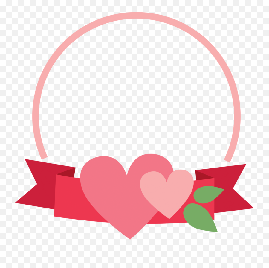 Cute Heart Frame Png Transparent Image - Happy Birthday My Love Png,Cute Heart Png