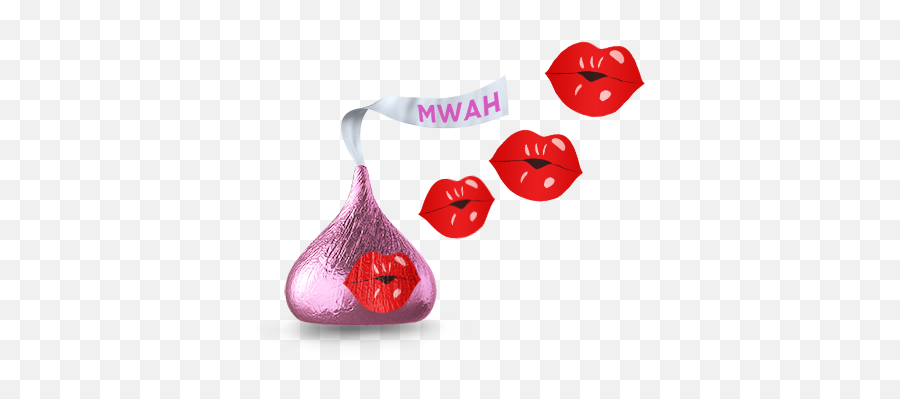 Kisses Emojis By The Hershey Company - Hershey Kisses Emoji Png,Lips Emoji Png