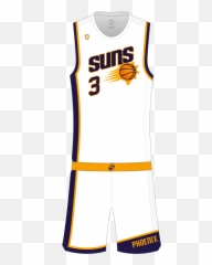 Phoenix Suns Home - Concept Uniforms Full For Basketball png