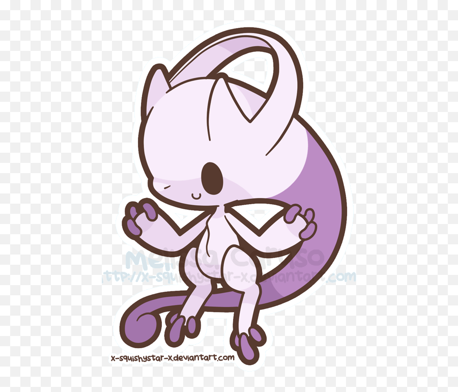 28 Collection Of Pokemon X And Y Drawings High Quality Free - Mewtwo Kawaii Png,Mewtwo Transparent