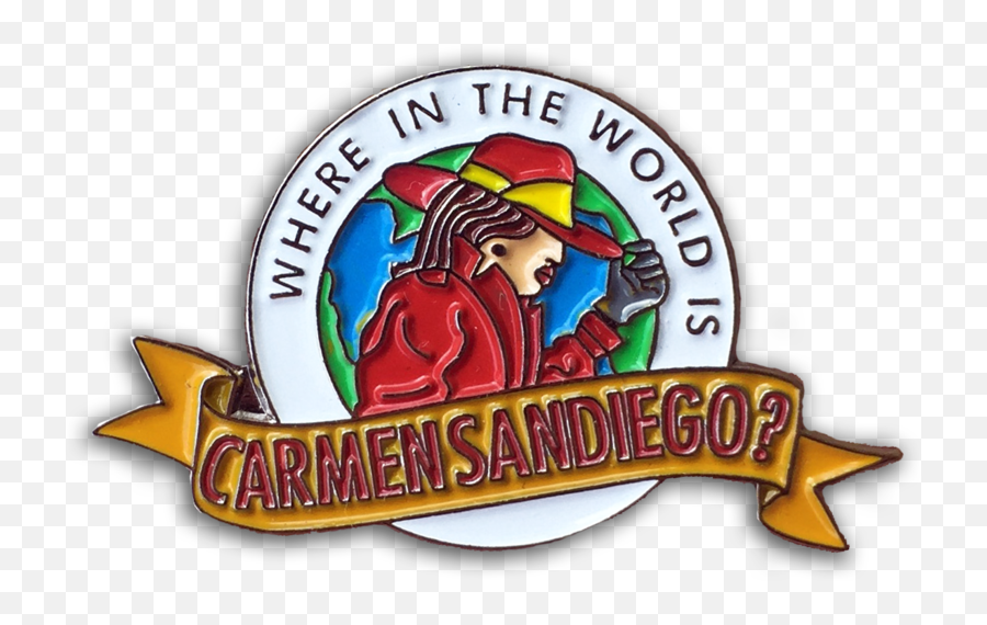 Where In The World - Transparent Carmen Sandiego Logo Png,Carmen Sandiego Logo