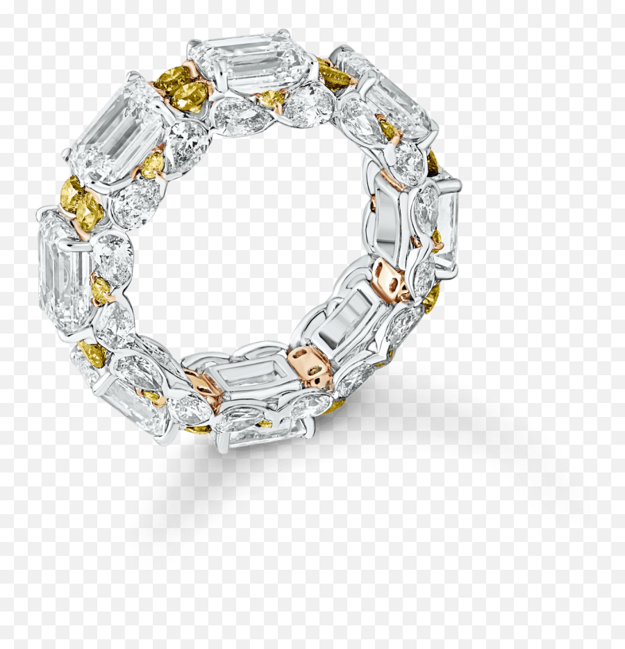 Pirouette Yellow Diamond Ring - David Morris Engagement Ring Png,Yellow Diamond Png