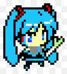 Hatsune Miku - Pixel Icon png