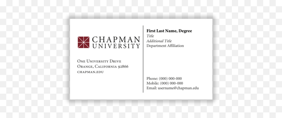 Business Card Sample - Business Card With Degree Full Size Business Card With Degree Png,Degree Png