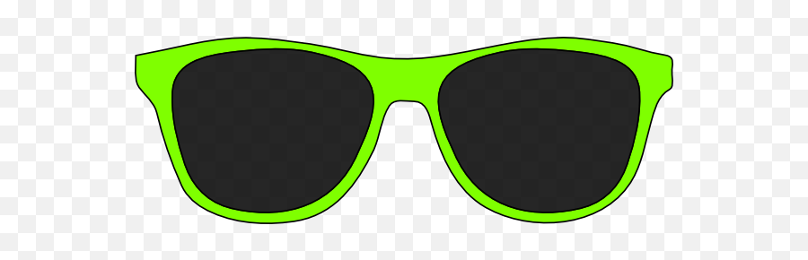 Download Green Sunglasses - Green Sunglasses Clipart,Cartoon Sunglasses Png