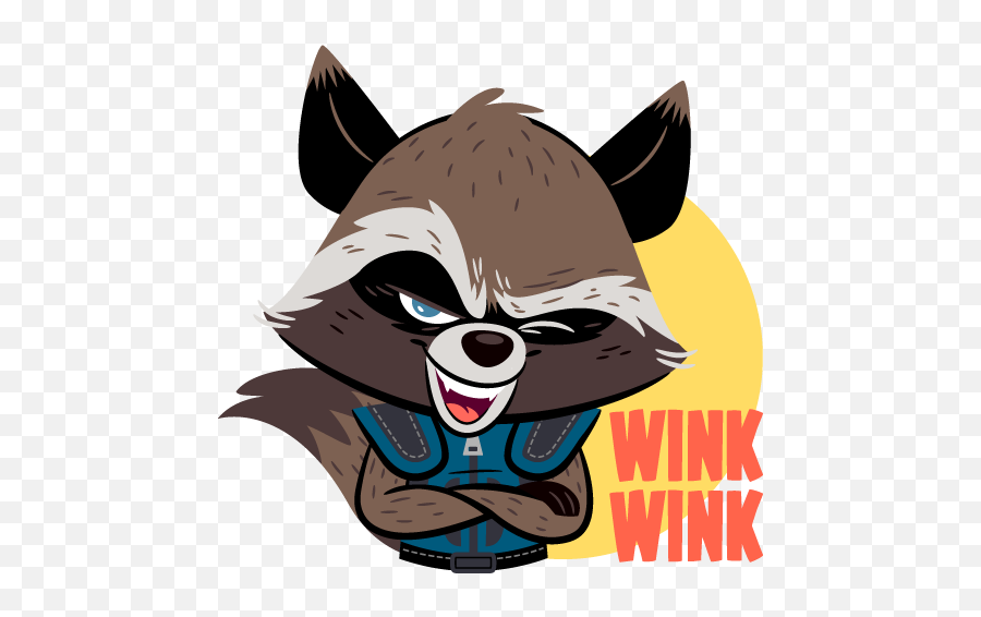 Facebook - Guardians Of The Galaxy Facebook Stickers Png,Rocket Racoon Icon