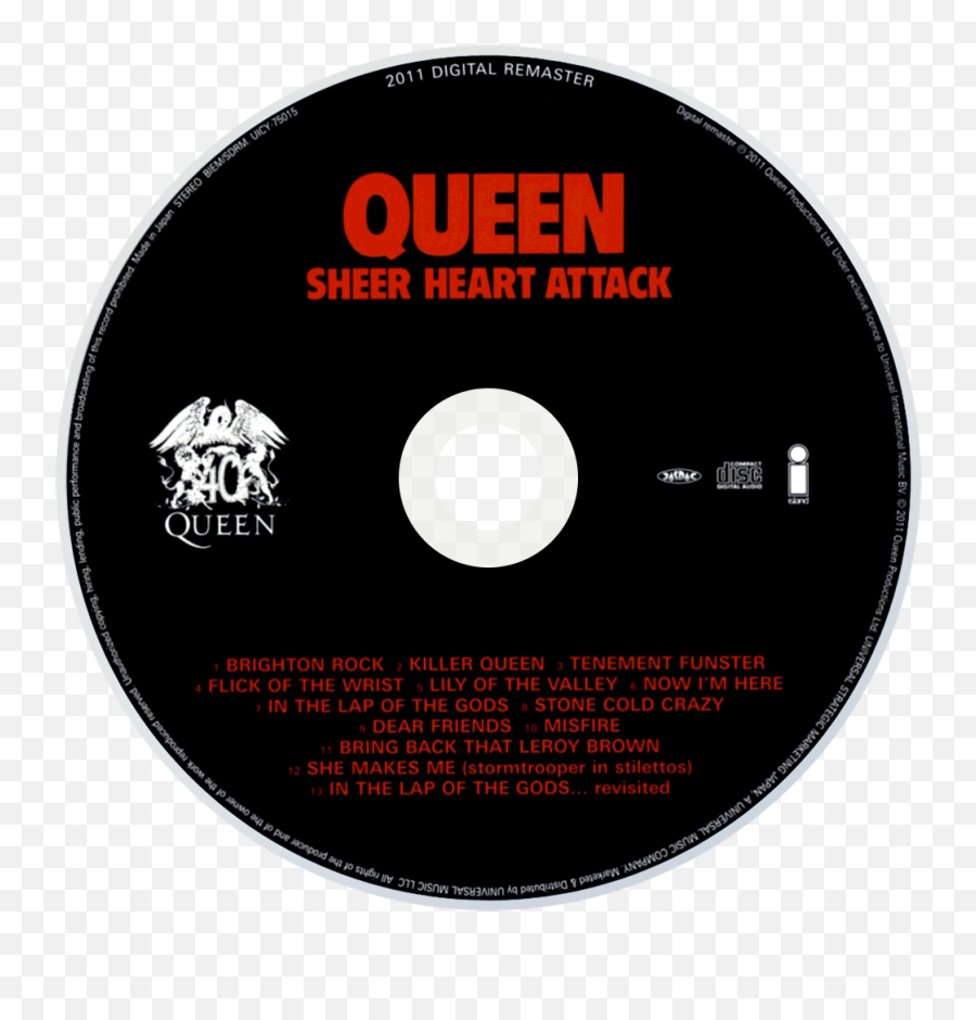 Queen - Sheer Heart Attack Theaudiodbcom Optical Disc Png,Killer Queen Icon