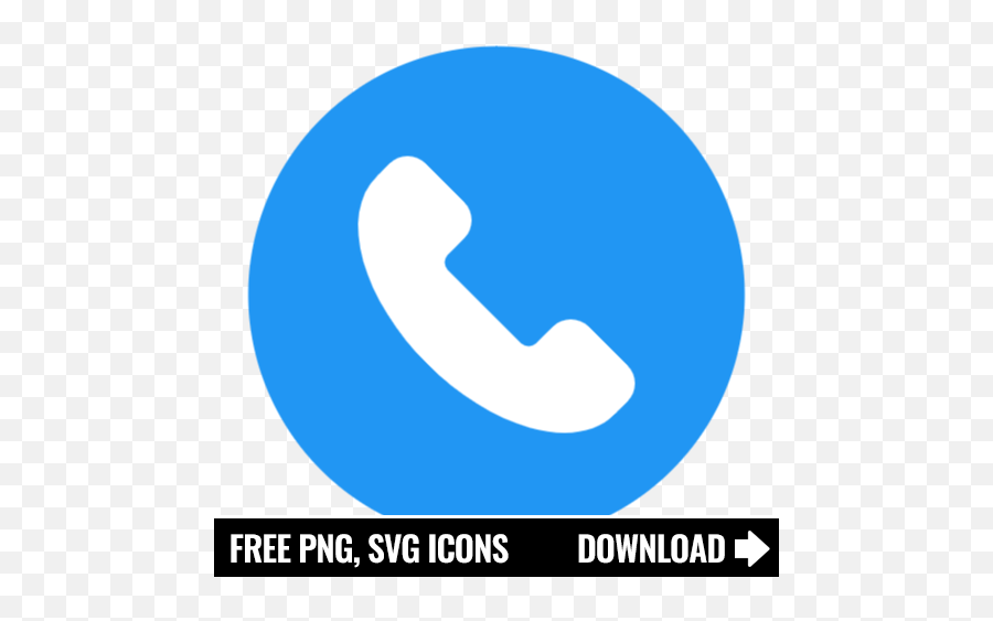 Free Blue Phone Icon Symbol Png Svg Download - Icon Phone Blue Png,Icon For Phone