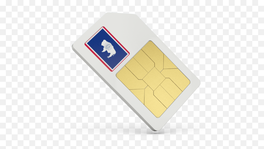 Sim Card Icon Illustration Of Flag Ofu003cbr U003e Wyoming - Sim Card In Cambodia Png,Wyoming Icon