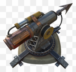 Download Render6 - Harpoon Cannon Art Png,Cannon Png