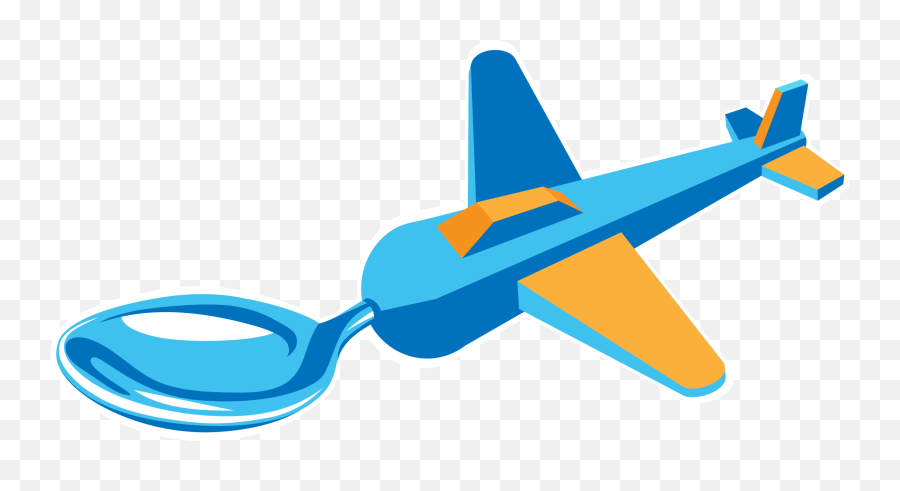The Airplane Spoon - Airplane Spoon Png,Blue Airplane Icon