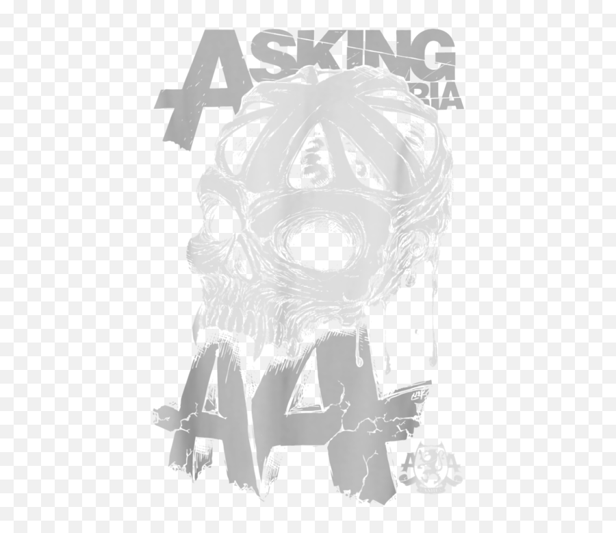 Asking Alexandria England Flag Skull Grey United Greeting - Asking Alexandria Logo Hd Png,Witcher 3 Red Skull Icon