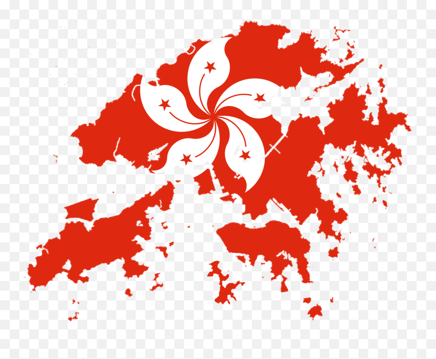 Hong Kong Flag 071111 Vector Clip Art - Free Clip Art Images Hong Kong Map Vector Png,Icon Hongkong