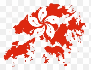 Hong Kong Flag 071111 Vector Clip Art - Free Images Map png