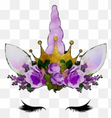 Unicorn Clipart Purple - Transfer De Unicornio Para Gelatina Png,Unicorn Clipart Png