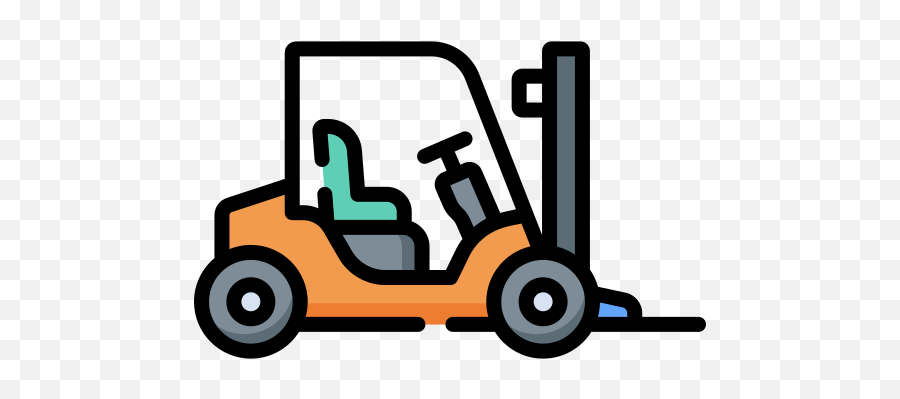 Forklift - Free Industry Icons Dibujos De Montacargas Fáciles Png,Fork Lift Icon