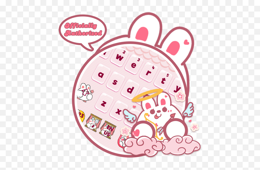 Cute Rabbit Da Ji Tu Keyboard Apk 10001003 - Download Apk Dot Png,Cute Rabbit Icon