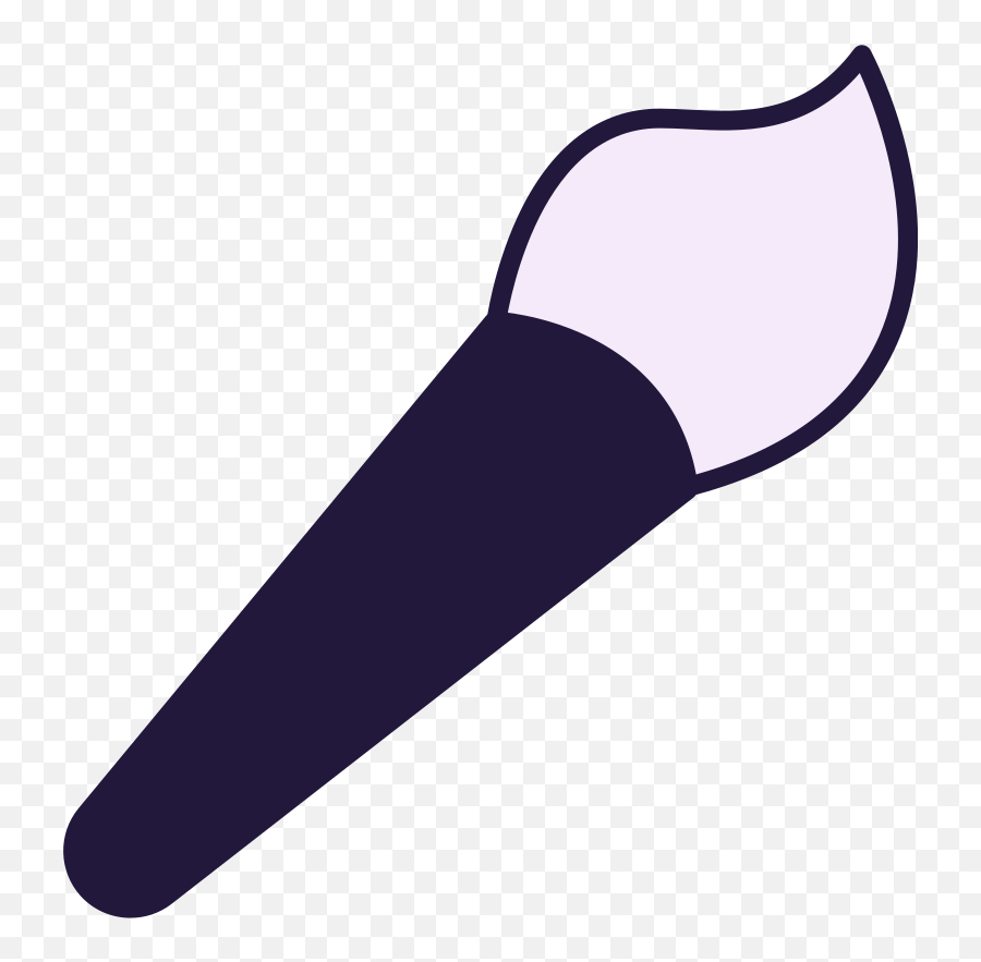 Brush Illustration In Png Svg - Drawing,Makeup Brush Icon