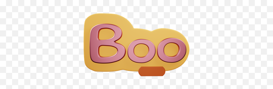 Boo Lable 3d Illustrations Designs Images Vectors Hd Graphics - Girly Png,Paypass Icon