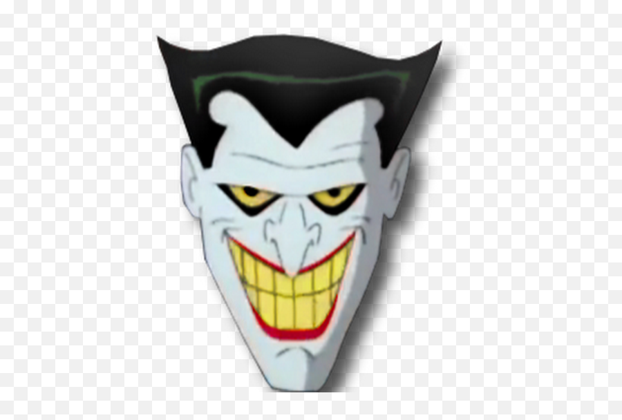 Batman The Animated Series Joker Face - Batman Animated Series Joker Smile Png,Batman Face Png