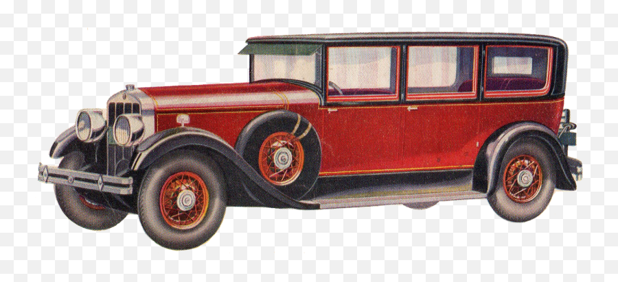 Red Vintage Cars Png - Antique Car,Classic Cars Png
